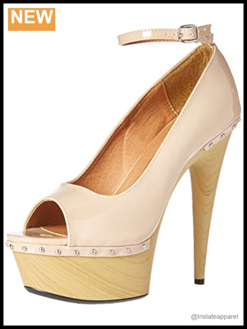 Womens Platform Stiletto Heels Rhinestone Ankle Strap Open Toe Party Shoes